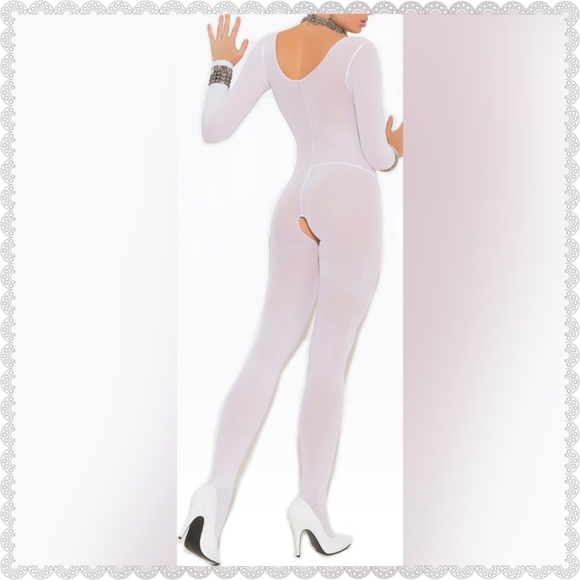 🆕Cuddle Season LS Open Crotch Lingerie Bodystocki - Picture 5 of 15